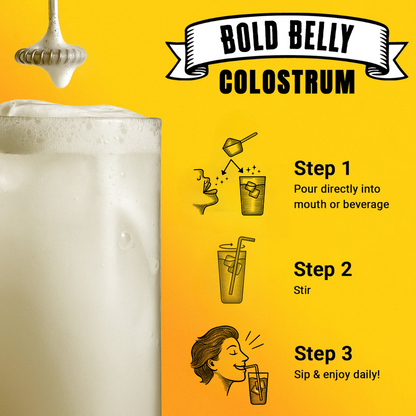 Grass-Fed Colostrum Superfood Powder – Gut, Immunity & Glow